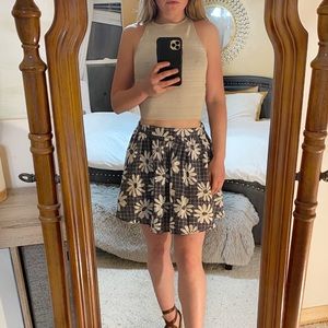 Vintage floral skirt